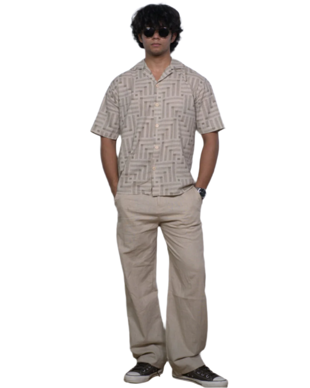WOVEN RHYTHM - BEIGE