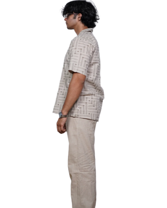 WOVEN RHYTHM - BEIGE