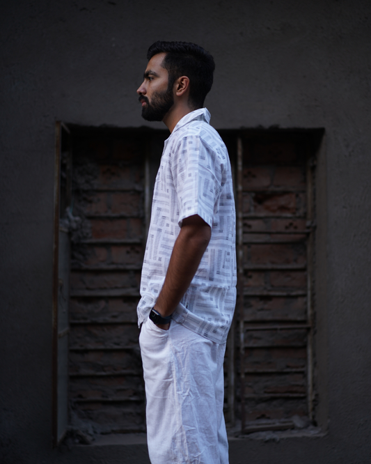 WOVEN RHYTHM - WHITE