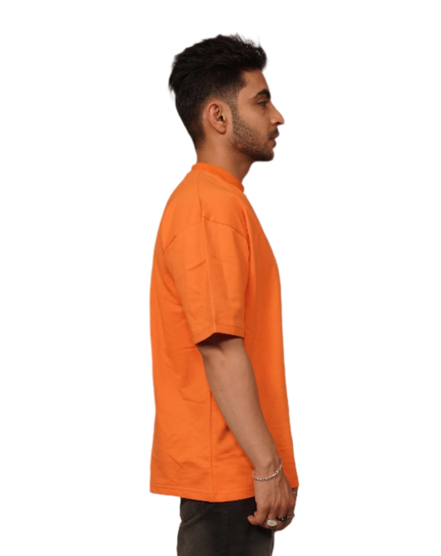 DENIM PATCH WORK T-SHIRT
