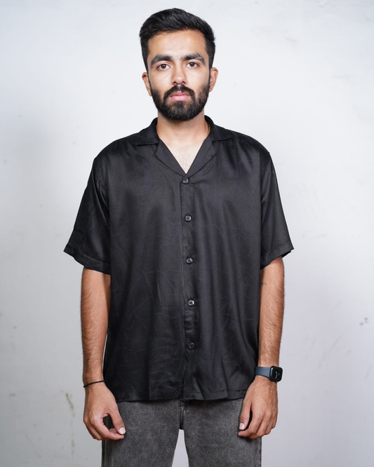 CHROMA ABSTRACT SHIRT-BLACK