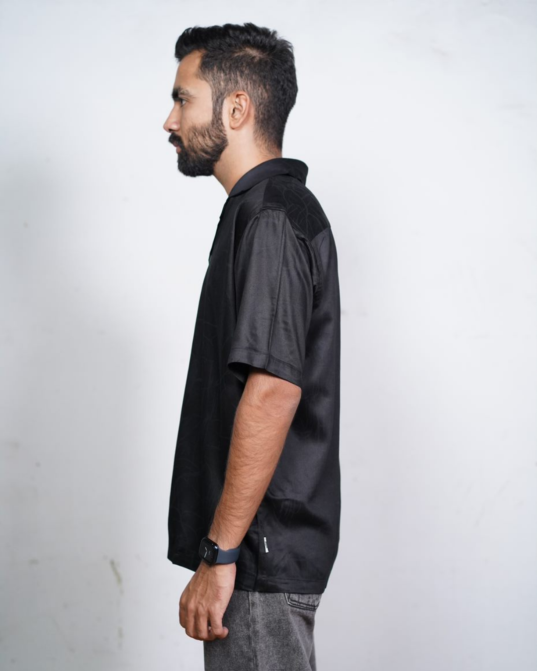 CHROMA ABSTRACT SHIRT-BLACK