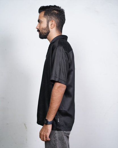 CHROMA ABSTRACT SHIRT-BLACK