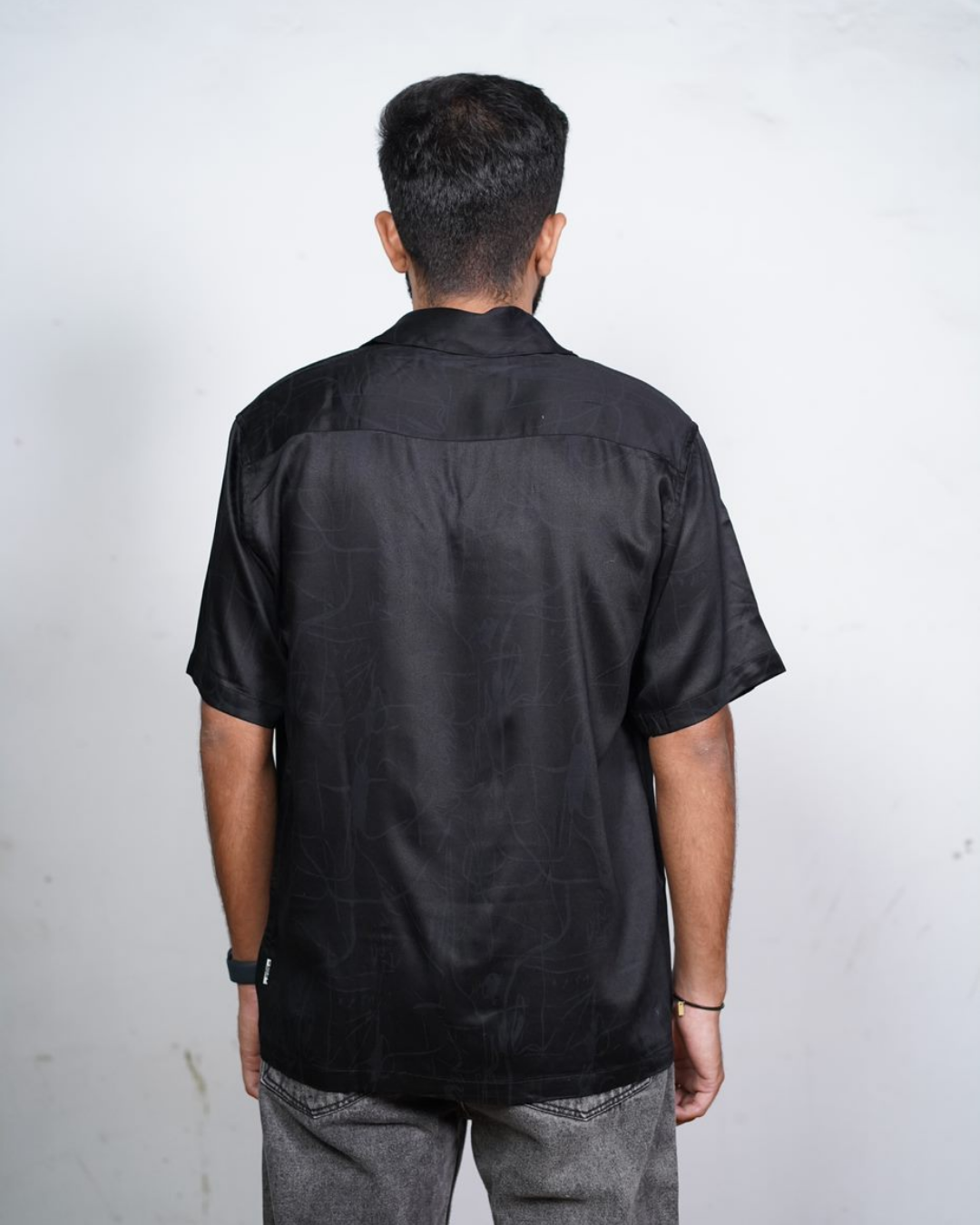 CHROMA ABSTRACT SHIRT-BLACK
