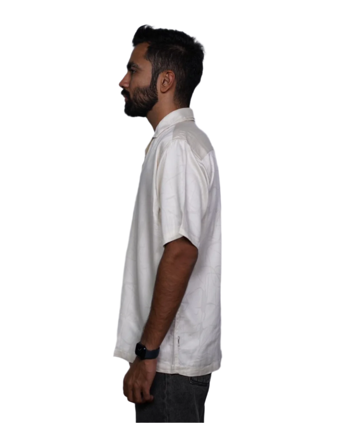 CHROMA ABSTRACT SHIRT-CREAM