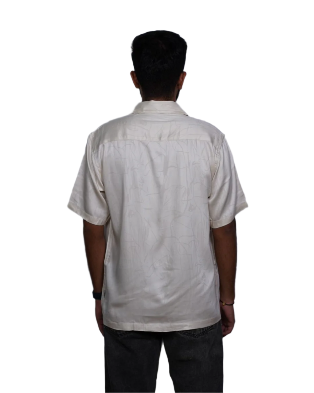 CHROMA ABSTRACT SHIRT-CREAM