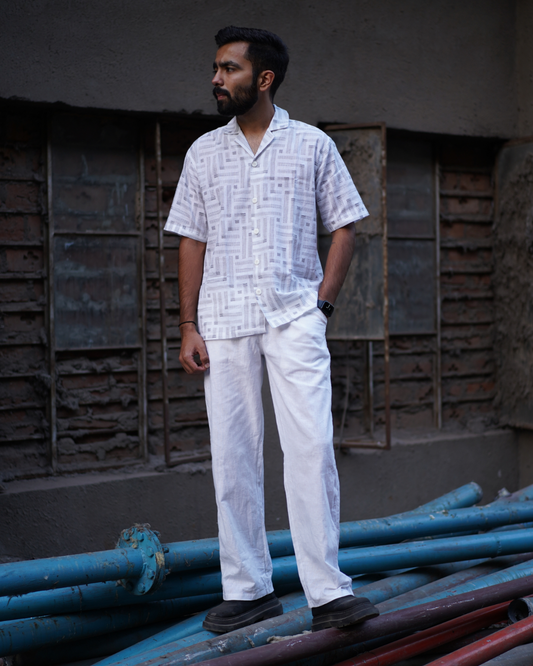 WOVEN RHYTHM - WHITE