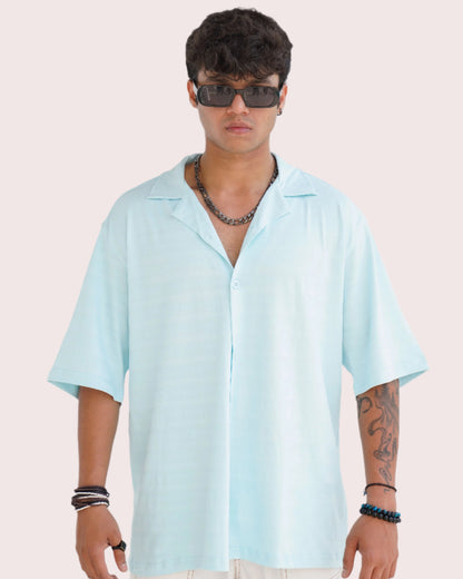 ENDLESS SUMMER OVERSIZED SHIRTS - SKY BLUE