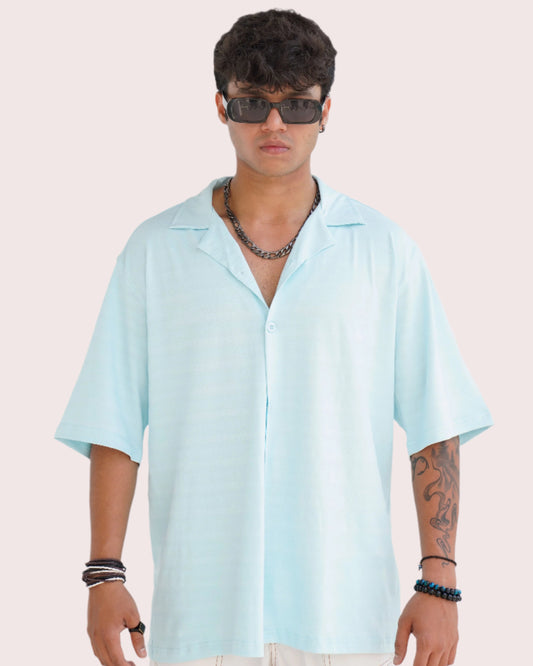 ENDLESS SUMMER OVERSIZED SHIRTS - SKY BLUE